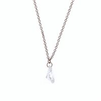 Collier Crivelli Femme NUDE in Or blanc Diamante 0.42 Ct 000-4060NS - 000-4060NS